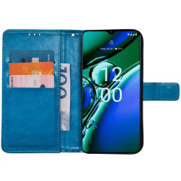 Lompakkokotelo 3-kortti Nokia G42 - Vaaleansininen