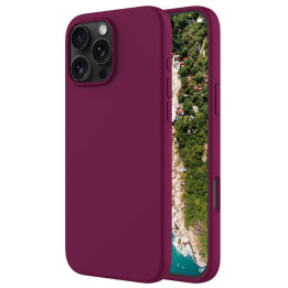Liquid silikonikuori Apple iPhone 16 Pro Max - True Berry