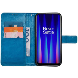 Lompakkokotelo 3-kortti OnePlus Nord CE2 5G - Vaaleansininen